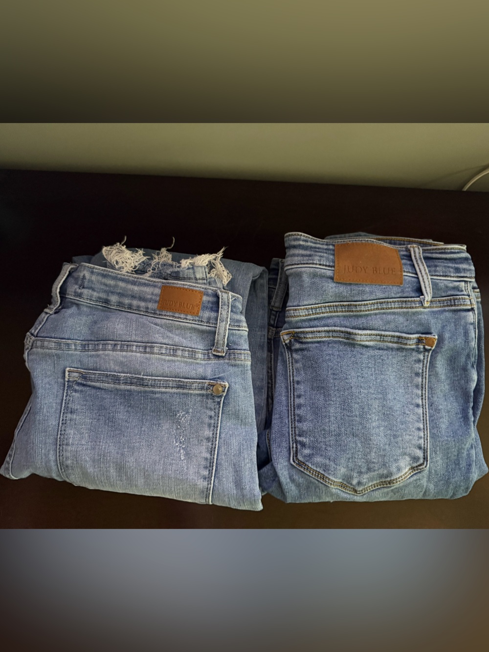 4 Pairs of Women’s Judy Blue Jeans 13/31